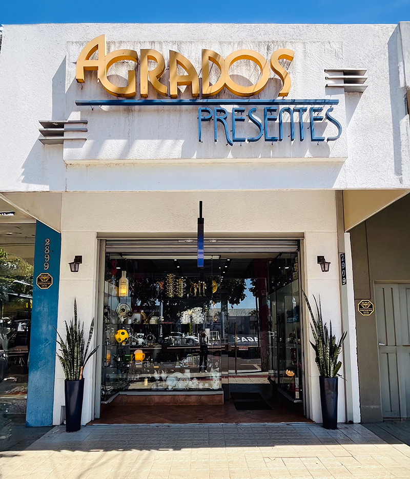 Fachada da Agrados Presentes em Dourados