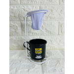 Mini Coador de Pano Com Xícara Adulting