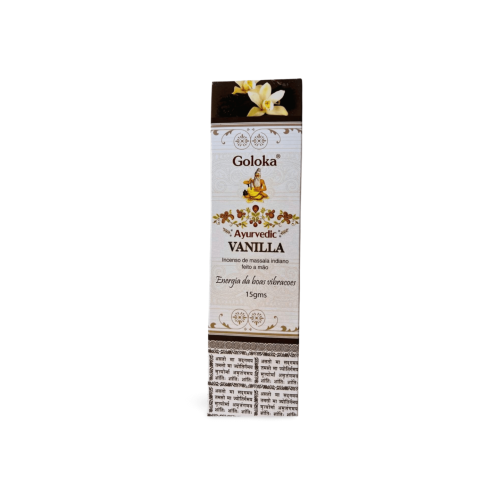 Incenso Ayurvedic Vanilla Goloka
