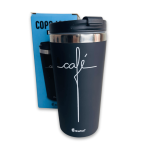 Copo Térmico Emborrachado - Café