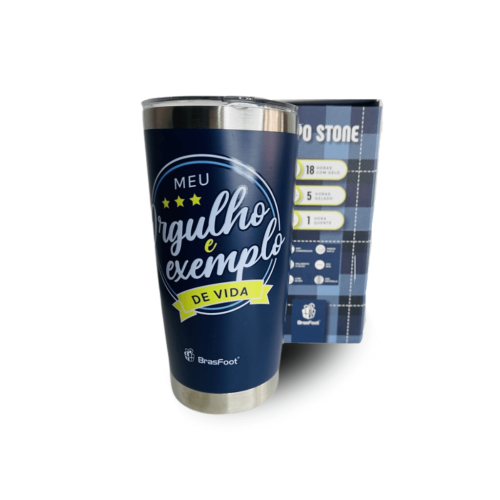 COPO TÉRMICO STONE - MELHOR PAI DO MUNDO