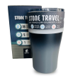 Copo Térmico Travel Stone - Degrade Preto