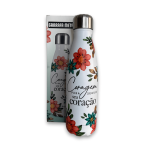 Garrafa Térmica Metal Neo 500Ml - Coragem Para Seu