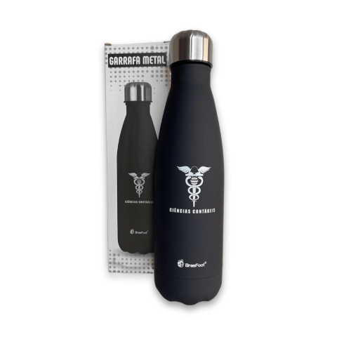 GARRAFA TÉRMICA METAL - CIÊNCIAS CONTÁBEIS
