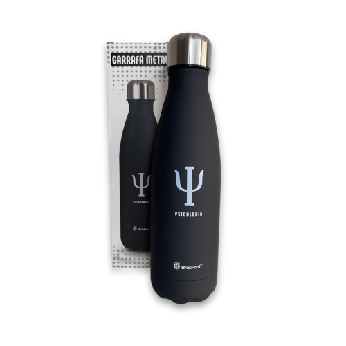 GARRAFA TÉRMICA METAL - PSICOLOGIA