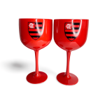 Taça Gin Com 2 Unidades - Flamengo