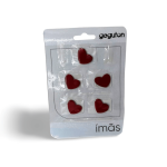 Fixador de Lembretes Coração