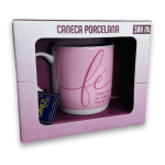 Caneca Porcelana - Fé