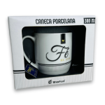 Caneca Porcelana Urban - Fé Na Vida