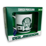 Caneca Porcelana Times - Palmeiras