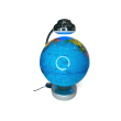 Globo Terrestre Metal Com Sup Magnético/Led 30X25Cm