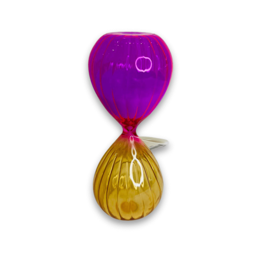 AMPULHETA DECORATIVA VIDRO 5 MINUTOS