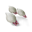 Conjunto 3 Bowls Porcelana Borboletas 13X7X3Cm