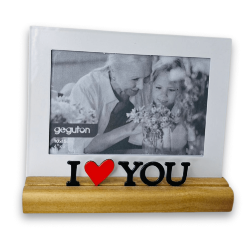 PORTA RETRATO 10X15 I LOVE YOU