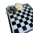 Jogo de Xadrez Tabuleiro 30X30 Magnético