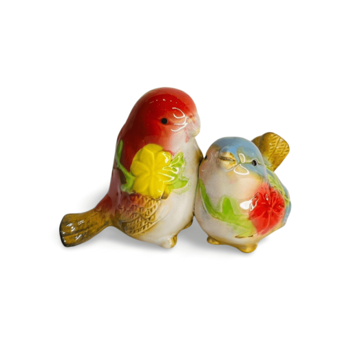 Passarinho Dupla Porcelana