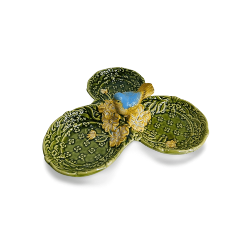 PETISKEIRA PASSARINHO TRIPLA PORCELANA