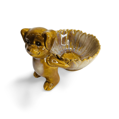 CACHORRO PETISKEIRA PORCELANA