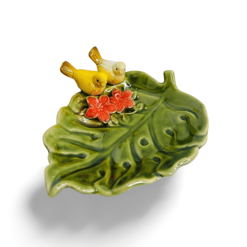 Petiskeira Folha/Flor 2 Passarinhos