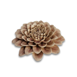 Peça Decorativa de Mesa Em Cerâmica - Flor Rosa