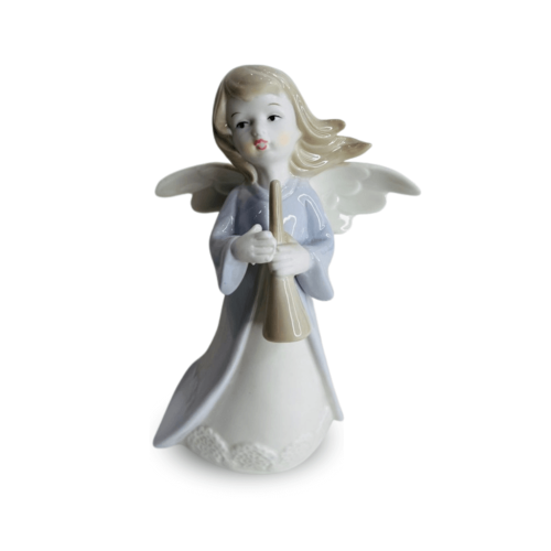 ESCULTURA DE PORCELANA ANJO