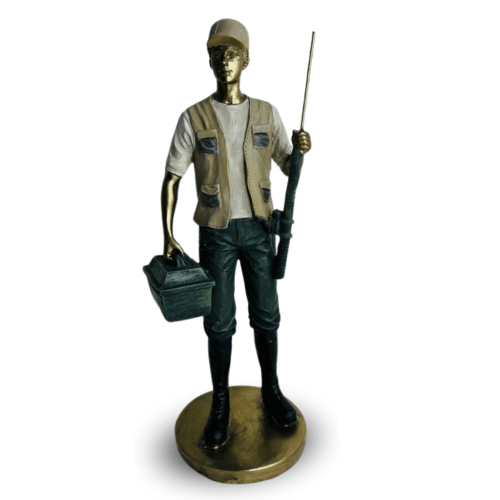 ESTATUETA PESCADOR