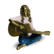 Estatueta Mulher Com Violão