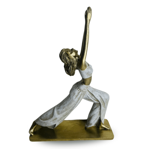 MULHER YOGA DECORATIVA
