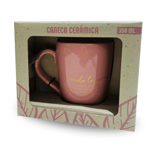 CANECA CERÂMICA - ALMA LEVE