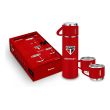 Garrafa Metal Vacuum Térmica Com 3 Canecas - São Paulo