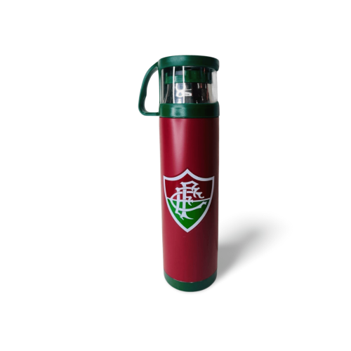 Garrafa Térmica Com Caneca G - Fluminense