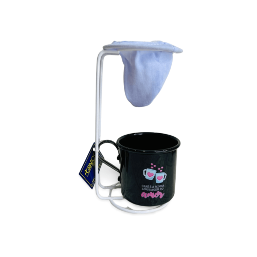 MINI COADOR DE PANO COM XÍCARA