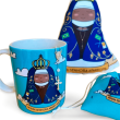Caneca Nossa Senhora Aparecida Com Terço