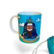 Caneca Nossa Senhora Aparecida Com Terço