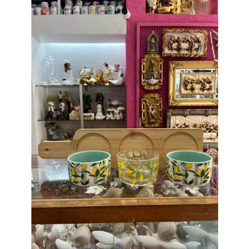 Petisqueira 4 Peças Siciliano