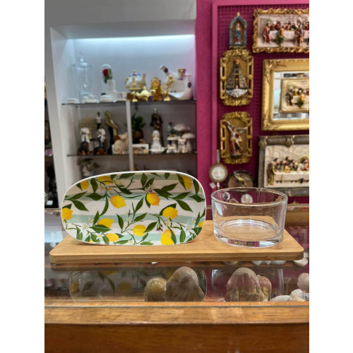 Petisqueira 3 Peças Siciliano