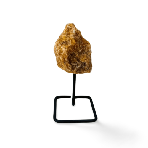 Pedra No Pedestal P- Calcita Laranja