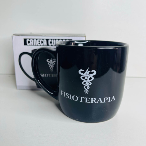 Caneca Cerâmica Cursos - Fisioterapia