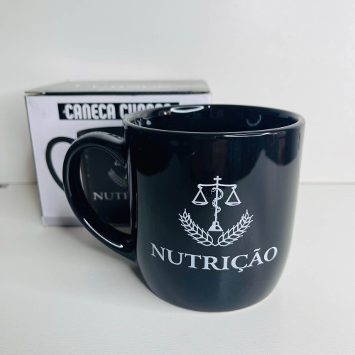 Caneca Cerâmica Cursos - Nutrição