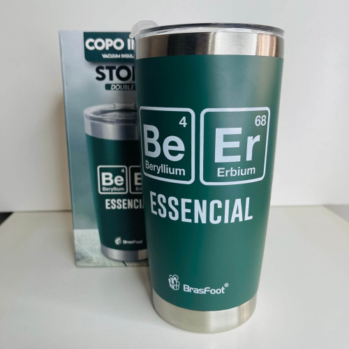 Copo Térmico Stone - Verde Escuro Beer