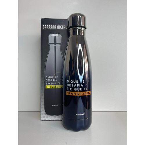 Garrafa Térmica Metal Neo 500Ml - O Que Te Desafia
