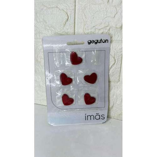 Fixador de Lembretes Coração