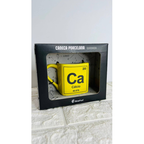 Caneca Quadrada Tabela Periodica