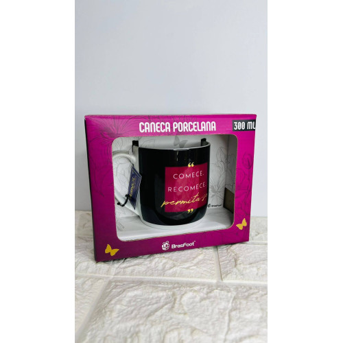 Caneca Comece Recomece