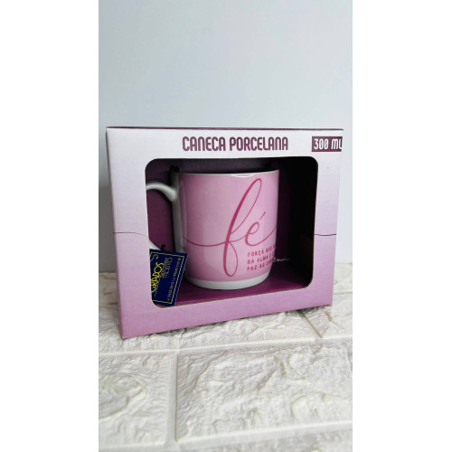 Caneca Porcelana - Fé