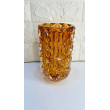 Vaso Decoração Vidro Cristal (Laranja)