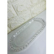 Travessa Oval de Cristal de Chumbo Coração