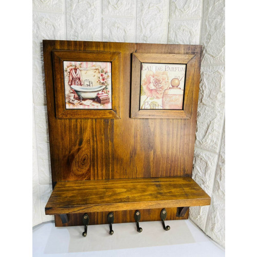 Prateleira Azulejos E Madeira Parfum