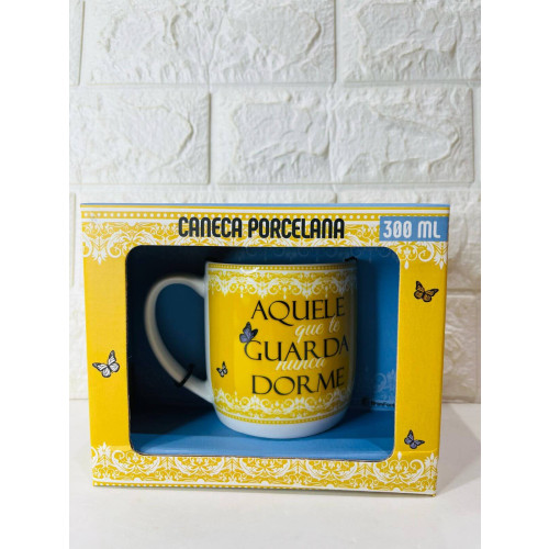 Caneca Porcelana Urban - Aquele Que Te Guarda