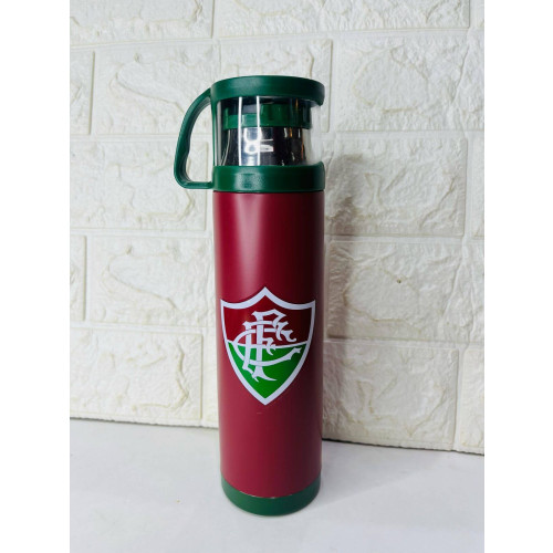 Garrafa Térmica Com Caneca G - Fluminense